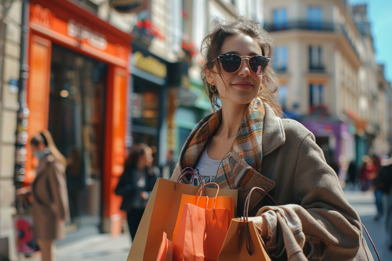 Chasseurs de trésors parcourant les rues commerçantes de Meaux pour une escapade shopping mémorable